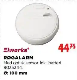 jem & fix Røgalarm tilbud