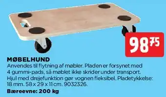 jem & fix Møbelhund tilbud