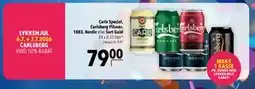 Citti Carls Special, Carlsberg Pilsner, 1883, Nordic eller Sort Guld tilbud