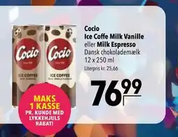 Citti Cocio Ice Coffe Milk Vanille eller Milk Espresso tilbud