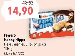 Citti Ferrero Happy Hippo tilbud