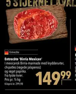 Citti Entrecôte 'Birria Mexican' tilbud
