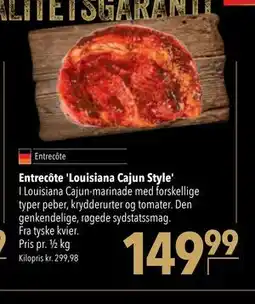 Citti Entrecôte 'Louisiana Cajun Style' tilbud