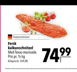 Citti Fersk kalkunschnitzel tilbud