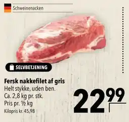 Citti Fersk nakkefilet af gris tilbud