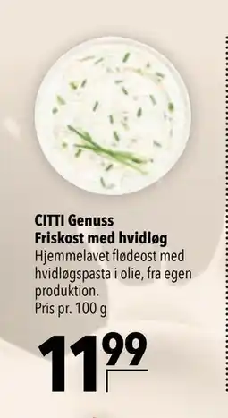 Citti CITTI Genuss Friskost med hvidløg tilbud