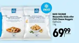 Citti BASE CULINAR Mozzarella Sticks eller Chili-Cheese Nuggets tilbud