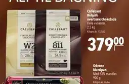 Citti Callebaut Belgisk overtrækschokolade tilbud