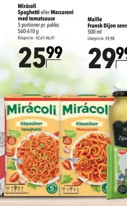 Citti Mirácoli Spaghetti eller Maccaroni med tomatsauce tilbud