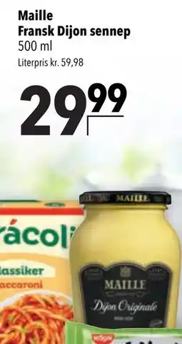 Citti Maille Fransk Dijon sennep tilbud