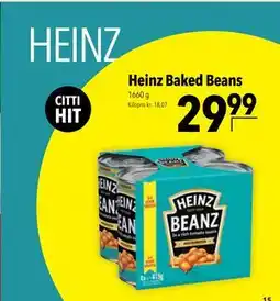 Citti Heinz Baked Beans tilbud