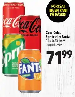 Citti Coca-Cola, Sprite eller Fanta tilbud