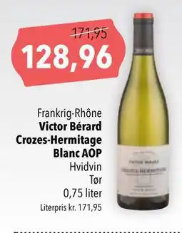 Citti Victor Bérard Crozes-Hermitage Blanc AOP tilbud