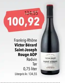 Citti Victor Bérard Saint-Joseph Rouge AOP tilbud