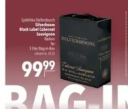Citti Silverboom Black Label Cabernet Sauvignon tilbud