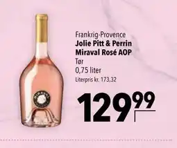 Citti Jolie Pitt & Perrin Miraval Rosé AOP tilbud