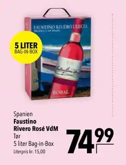 Citti Faustino Rivero Rosé VdM tilbud