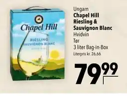Citti Chapel Hill Riesling & Sauvignon Blanc tilbud