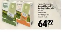 Citti Vingård Maybach Riesling Kvalitetsvin tilbud