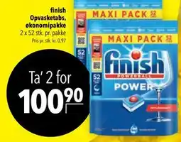 Citti finish Opvasketabs, økonomipakke tilbud