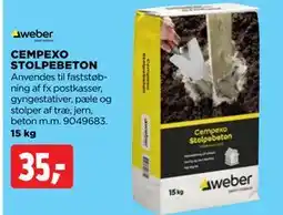 jem & fix CEMPEXO STOLPEBETON tilbud