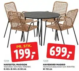 jem & fix HAVEBORD MADRID tilbud