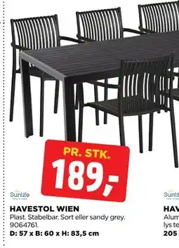 jem & fix HAVESTOL WIEN tilbud