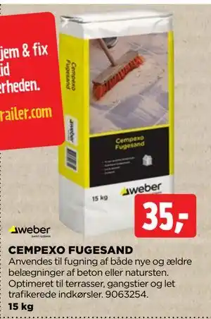 jem & fix CEMPEXO FUGESAND tilbud