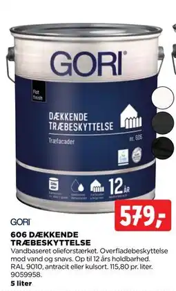 jem & fix 606 DÆKKENDE TRÆBESKYTTELSE tilbud