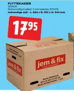 jem & fix FLYTTEKASSER SENIOR tilbud