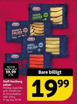 Løvbjerg Steff Houlberg pølser tilbud