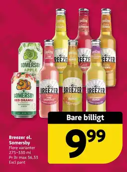 Løvbjerg Breezer el. Somersby tilbud