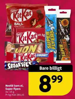 Løvbjerg Nestlé bars el. Super flyers tilbud