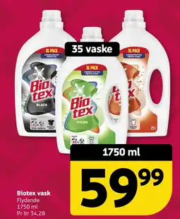 Løvbjerg Biotex vask Flydende tilbud