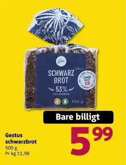 Løvbjerg Gestus schwarzbrot tilbud