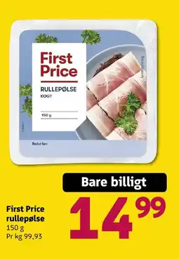 Løvbjerg First Price rullepølse tilbud