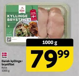 Løvbjerg Rose Dansk kyllinge- brystfilet tilbud