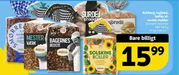 Løvbjerg Kohberg rugbrød, boller el. surdej stykker tilbud