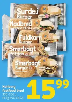 Løvbjerg Kohberg fastfood brød tilbud