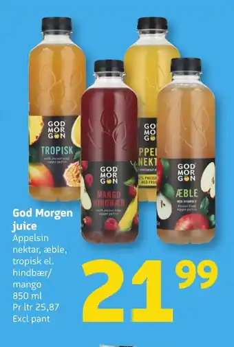 Løvbjerg God Morgen juice tilbud