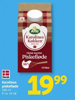 Løvbjerg Karolines piskefløde tilbud
