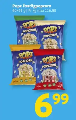 Løvbjerg Popz færdigpopcorn tilbud