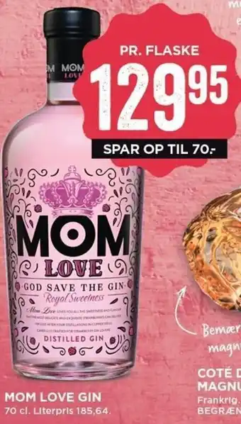 MENY Mom Love Gin 70 Cl. tilbud