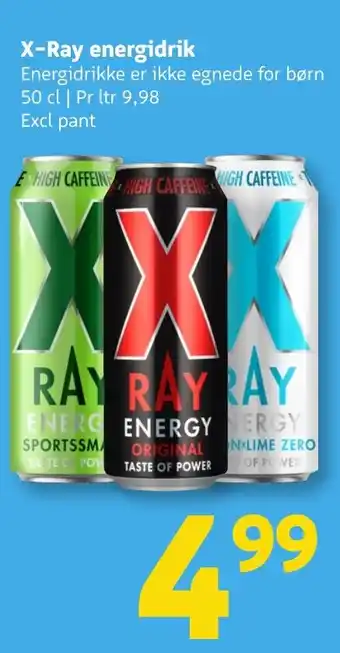 Løvbjerg X-Ray energidrik tilbud