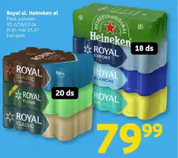 Løvbjerg Royal el. Heineken øl tilbud