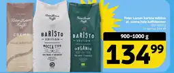 Løvbjerg Peter Larsen baristo edition el. crema hele kaffebønner tilbud