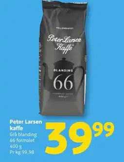Løvbjerg Peter Larsen kaffe tilbud