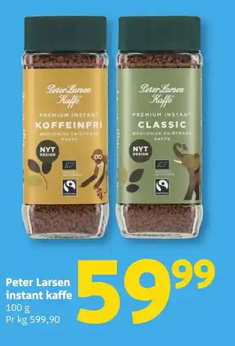 Løvbjerg Peter Larsen instant kaffe tilbud