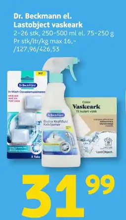 Løvbjerg Dr. Beckmann el. Lastobject vaskeark tilbud