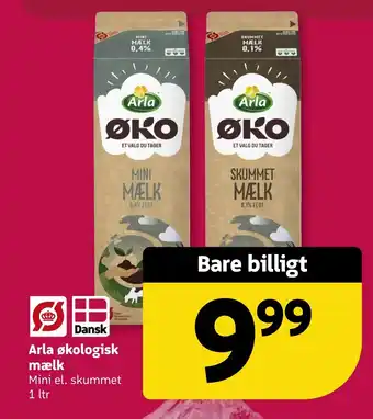 Løvbjerg Arla økologisk mælk tilbud